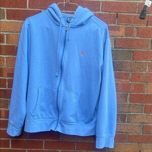 Polo by Ralph Lauren full-zip hoodie sweatshirt in a men’s XL.